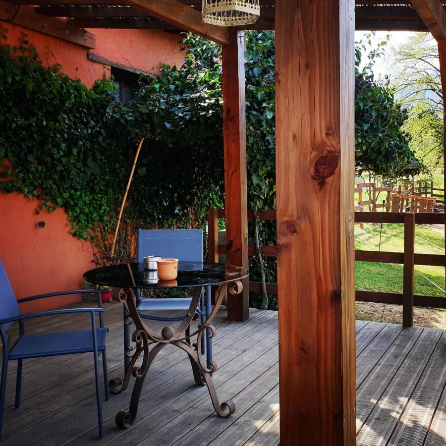 Chambre D'Hotes Le Petit Ranch Los Masos Bagian luar foto