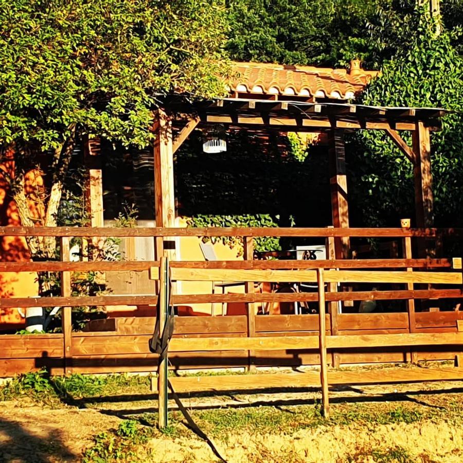 Chambre D'Hotes Le Petit Ranch Los Masos Bagian luar foto