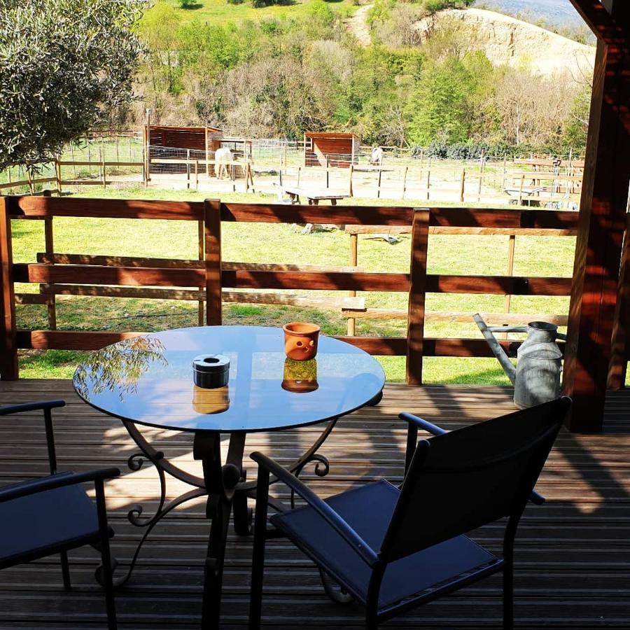 Chambre D'Hotes Le Petit Ranch Los Masos Bagian luar foto